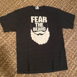 Fear the Beard tee Large